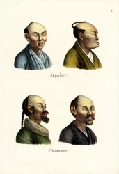 Gente japonesa, 1824